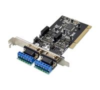 Knoruley ST330 PCI MCS9865 2S Carte Adaptateur de Port Série RS422/RS485 de Qualité Industrielle, Carte D'Extension Multifonction et Facile à Utiliser