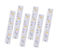 Knoruley WR55X26671 Remplacement de la Carte Lumineuse à LED de Congélateur et de Réfrigérateur, 6 Unités, Adaptée à la PS11767930 AP6035586 4468532 EAP11767930