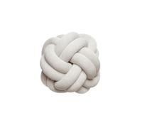 Design House Stockholm Coussin Knot 30×30×15 cm Crème