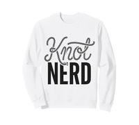 Knot Nerd Shibari Rope Play Kinky Humour Sweatshirt