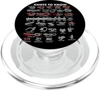 Knots to Know Camping Boys Girls Knots PopSockets PopGrip pour MagSafe