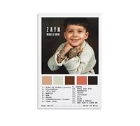KNOTSS Zayn Malik, Poster décoratif sur toile avec inscription « Mind of Mine » - 30 x 45 cm