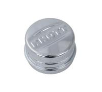 KNOTT Cache-Moyeu de 52,2 mm pour Remorque, Protection Étanche des Roulements de Train de Roulement, Bouchon de Moyeu d'Essieu en Acier Galvanisé de Diamètre Extérieur 56,5 mm