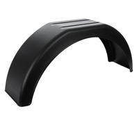 DOMAR Garde-Boue Simple 13 à 14 Pouces en Plastique pour remorque 770 x 200 mm Passage de Roue Plat comme Protection Anti-Boue Robuste et fiable pour véhicule Utilitaire