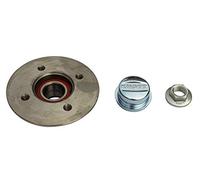 Knott Moyeu de Roue 4x100 pour Essieu Non Freiné VG7 VG10 VG13, Kit Complet avec Roulement Compact Double Rangée, Écrou et Cache-Moyeu d'origine pour Remorque Légère
