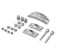 KNOTT Palonnier pour remorque Double essieux Acier au carbone Argenté 1 Pièce de rechange pour matériel de remorquage de remorque