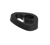 Knott Poignée de manœuvre 48 mm pour Roue Jockey de remorque | Plastique robuste résistant aux chocs. Facilite le guidage précis de votre caravane ou remorque de camping sur sol meuble.