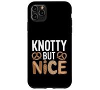 Knotty But Nice - Jeu de Mots drôle de Bretzel Coque pour iPhone 11 Pro Max