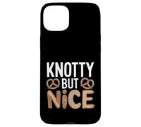 Knotty But Nice - Jeu de Mots drôle de Bretzel Coque pour iPhone 15 Plus