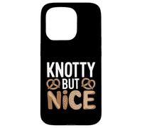 Knotty But Nice - Jeu de Mots drôle de Bretzel Coque pour iPhone 15 Pro