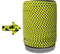 Knotty - Corde tressée 5mm x 100m - Paracorde Robuste, Ficelle Corde Multifonction pour Bricolage, Jardinage et drisse Bateau - Cordelette Idéale pour projets DIY, Bivouac, bushcraft - Made in France