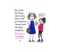 Know it All WEEKLY PLANNER Homegrown Hotmess Series for moms navigating teen attitudes, busy schedules, and daily doses of unsolicited expert opinions.