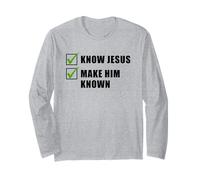 Know Jesus, Make Him Known - Christian Gospel Evangelism Manche Longue