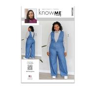 KNOW ME Brittany J. Jones Patrons de couture ME2096N5 pour hauts et combinaisons pour femme Taille 38/40/42/44/46/46