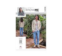 KNOW ME Donny Q AA Patron de couture ME2075AA Veste et pantalon pour homme (34-36-38-40-42)