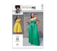 KNOW ME Keechii Patron de couture ME2116N5 pour robe et combinaison pour femme par Keechii B Style N5 (38-40-42-44-46)