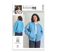 KNOW ME Lydia Naomi Patron de couture ME2100K5 Veste bomber pour femme