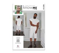 Know Me Norris Dánta Ford A Patron de couture ME2130A Haut et short en tricot pour homme (S-M-L-XL-XXL)