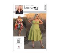 KNOW ME Patron de couture ME2073Y5 Haut court et jupe pour femme par Alisha Grace Y5 (18-20-22-24-26)