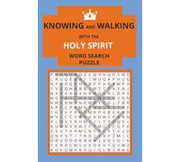 Knowing and Walking with the Holy Spirit Word Search Puzzle