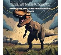Knowing history: adult coloring books for fun: As learning and knowing the shape of dinosaurs