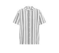 KnowledgeCotton Apparel - Organic Cotton Striped Shirt II - Chemise - L - blue stripe