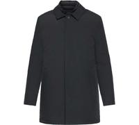 Knowledge Cotton Apparel - Parka imperméable avec gilet amovible - Climate Shell Carcoat Jacket Black Jet pour Homme en Softshell - Taille M - Noir Noir M