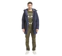 KNOWLEDGE COTTON APPAREL Parka Softshell bleu | L