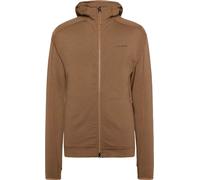 Knowledge Cotton Apparel - Polaire à capuche respirante - Cleaver Wool 320 Fleece Hoody Tuffet pour Homme en Laine - Taille S - Marron Marron S
