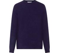 Knowledge Cotton Apparel - Pull en laine d'agneau - Lambswool Crew Neck Total Eclipse pour Homme en Laine - Taille XL - Navy Navy XL