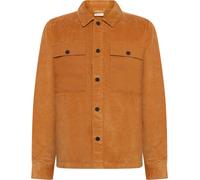 Knowledge Cotton Apparel - Sur-chemise en velours côtelé - Organic Cotton Corduroy Overshirt Apple Cinnamon pour Homme - Taille L - Orange Orange L