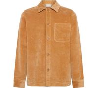 Knowledge Cotton Apparel - Sur-chemise en velours côtelé - Organic Cotton Corduroy Overshirt Apple Cinnamon pour Homme - Taille M - Orange Orange M