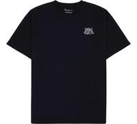 Knowledge Cotton Apparel - T-shirt en coton biologique - Regenerative Organic Cotton Chest Embroidery T-Shirt Night Sky pour Homme en Coton - Taille Navy XL