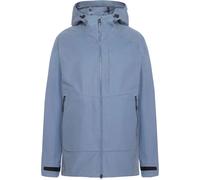 Knowledge Cotton Apparel - Veste en coton biologique résistante au vent et à l'eau - Vent Canvas 270 Shell Jacket Vintage Indigo pour Homme en Coton - Bleu XL