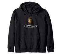Knowledge Graduation Owl Positive Affirmation Littérature Sweat à Capuche