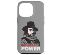 Knowledge is Power Tee - Art philosophique Moderne Coque pour iPhone 13 Pro