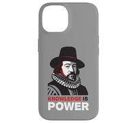 Knowledge is Power Tee - Art philosophique Moderne Coque pour iPhone 14