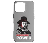 Knowledge is Power Tee - Art philosophique Moderne Coque pour iPhone 16 Pro