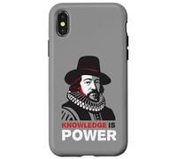 Knowledge is Power Tee - Art philosophique Moderne Coque pour iPhone X/XS