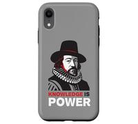 Knowledge is Power Tee - Art philosophique Moderne Coque pour iPhone XR
