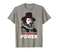 Knowledge is Power Tee - Art philosophique Moderne T-Shirt