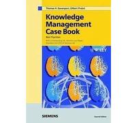 Knowledge Management Case Book: Siemens Best Practises