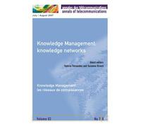 Knowledge management: knowledge networks /knowledge manageme - Valérie Fernandez - Hermes Science Publications - broché - Livre