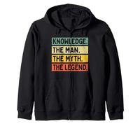 Knowledge The Man The Myth The Legend Funny Personnalisé Sweat à Capuche
