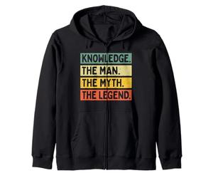 Knowledge The Man The Myth The Legend Funny Personnalisé Sweat à Capuche