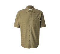 KnowledgeCotton Apparel Chemise olive, Taille M