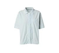 KnowledgeCotton Apparel Chemisier azur / blanc, Taille S