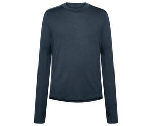 KnowledgeCotton Apparel - Cleaver Wool 175 Single L/S - Haut en mérinos - 3XL - total eclipse