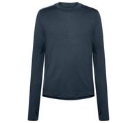 KnowledgeCotton Apparel - Cleaver Wool 175 Single L/S - Haut en mérinos - M - total eclipse