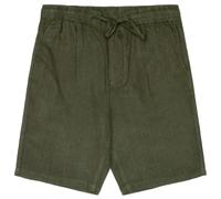 KnowledgeCotton Apparel - Fig Loose Linen Shorts - Short - L - burned olive
